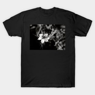 White Nigella damascena flower T-Shirt